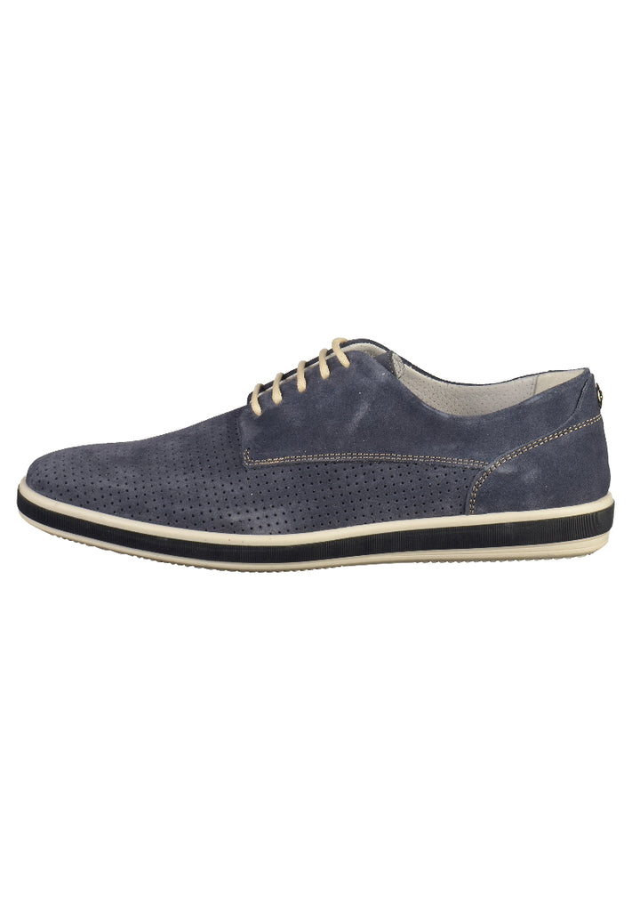 IGI&CO Halbschuhe Nubukleder Jeans - surf4shoes