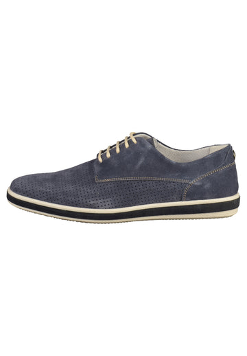 IGI&CO Halbschuhe Nubukleder Jeans - surf4shoes