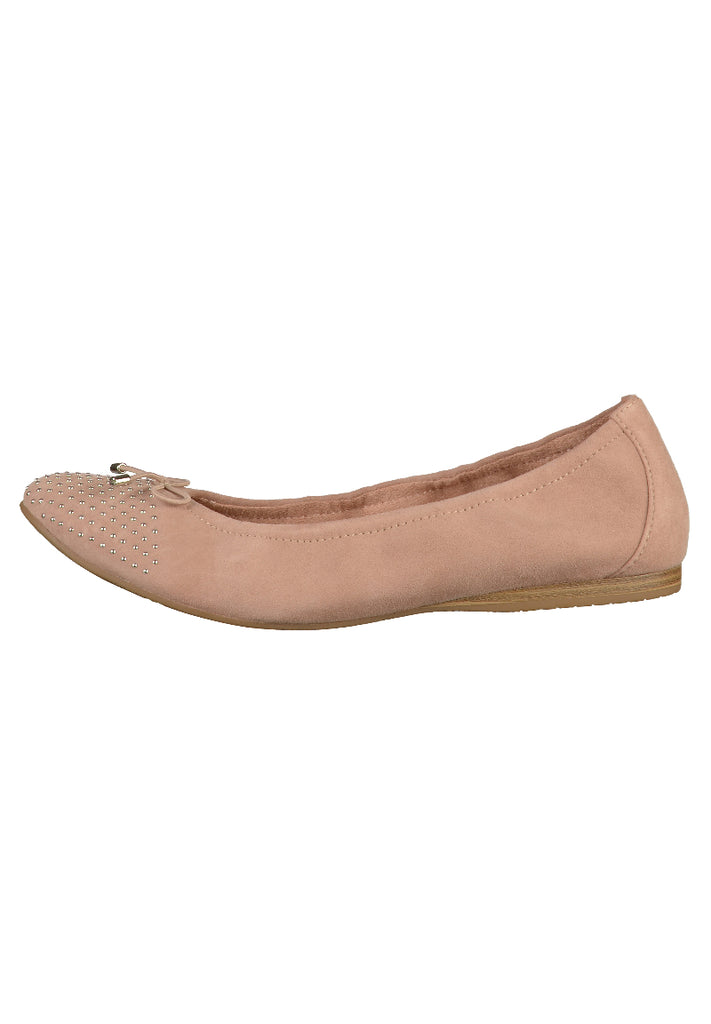 Tamaris Ballerinas Leder Rose - surf4shoes
