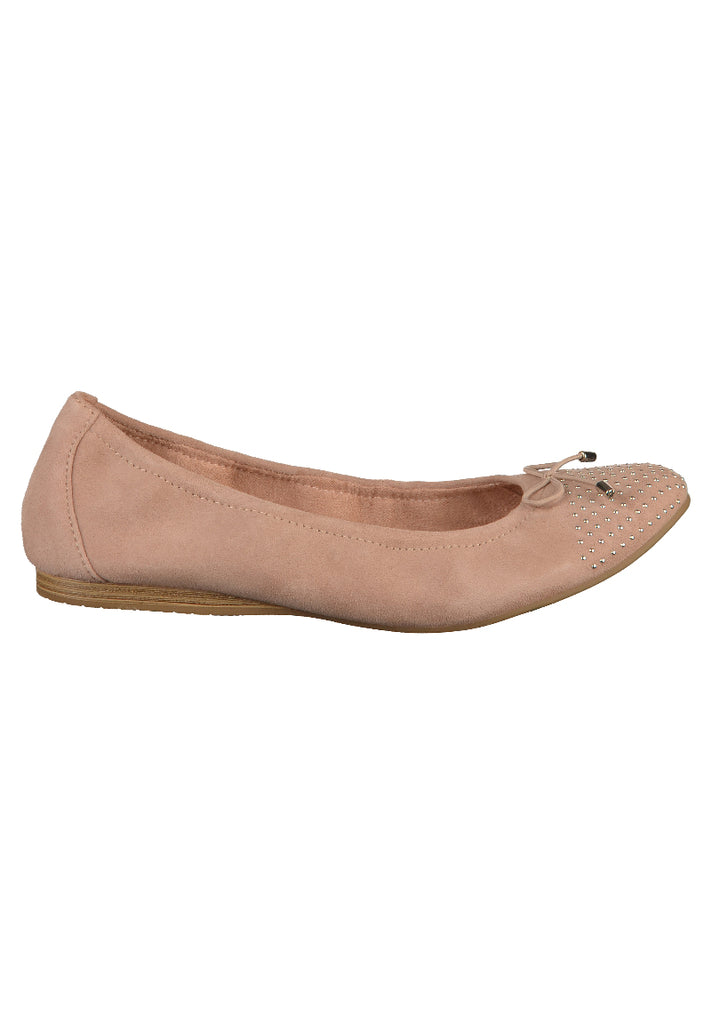 Tamaris Ballerinas Leder Rose - surf4shoes