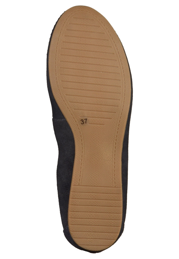 Tamaris Ballerinas Leder Navy - surf4shoes