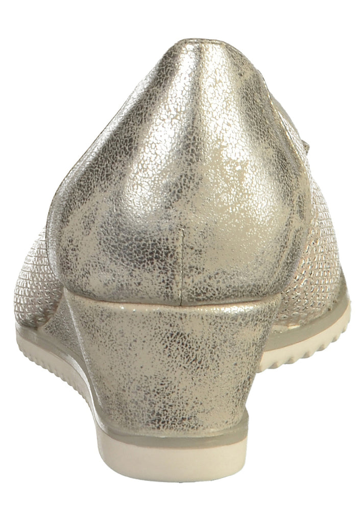 Tamaris Pumps Leder Hellgrau - surf4shoes