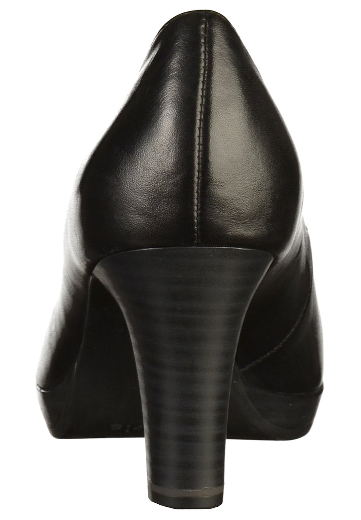 Tamaris Pumps Leder Schwarz - surf4shoes