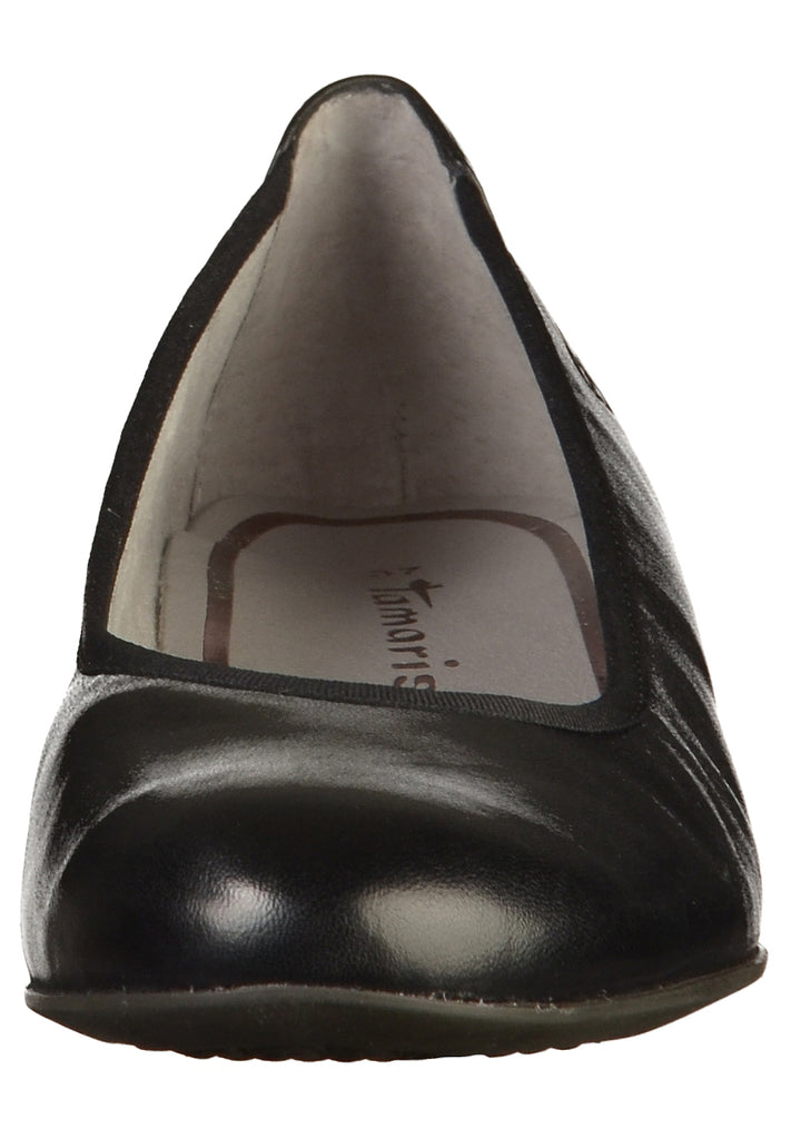 Tamaris Ballerinas Leder Schwarz - surf4shoes