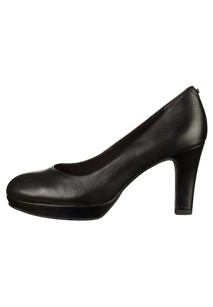 Tamaris Pumps Leder Schwarz - surf4shoes
