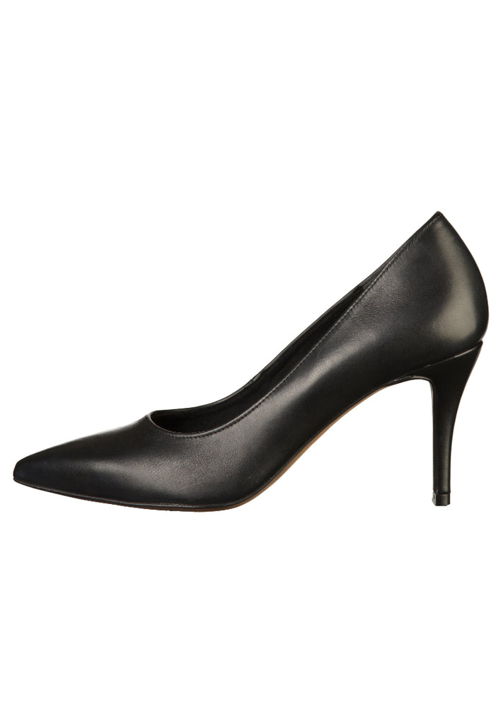 Tamaris Pumps Leder Schwarz - surf4shoes