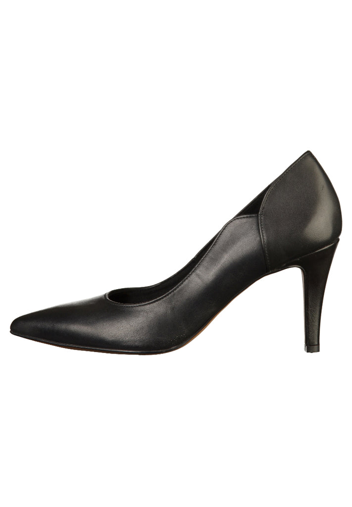 Tamaris Pumps Leder Schwarz - surf4shoes