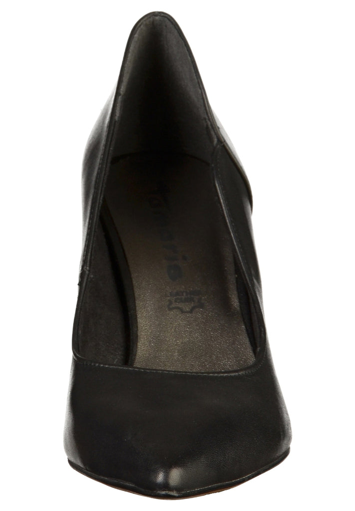 Tamaris Pumps Leder Schwarz - surf4shoes