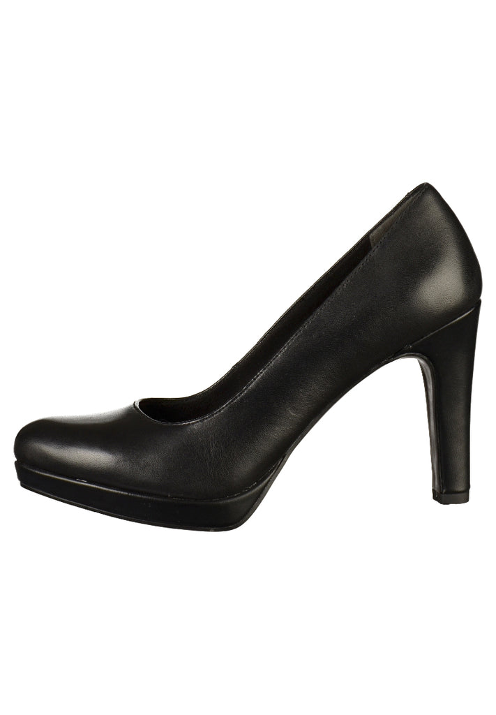 Tamaris Pumps Leder Schwarz - surf4shoes