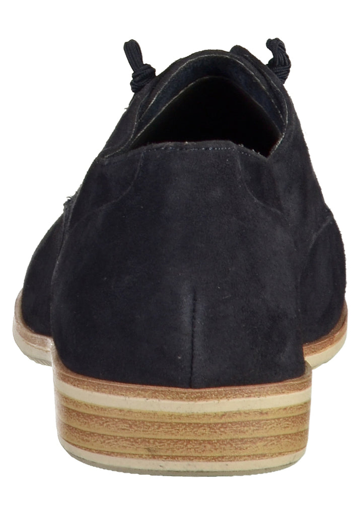 Tamaris Halbschuhe Leder Navy - surf4shoes