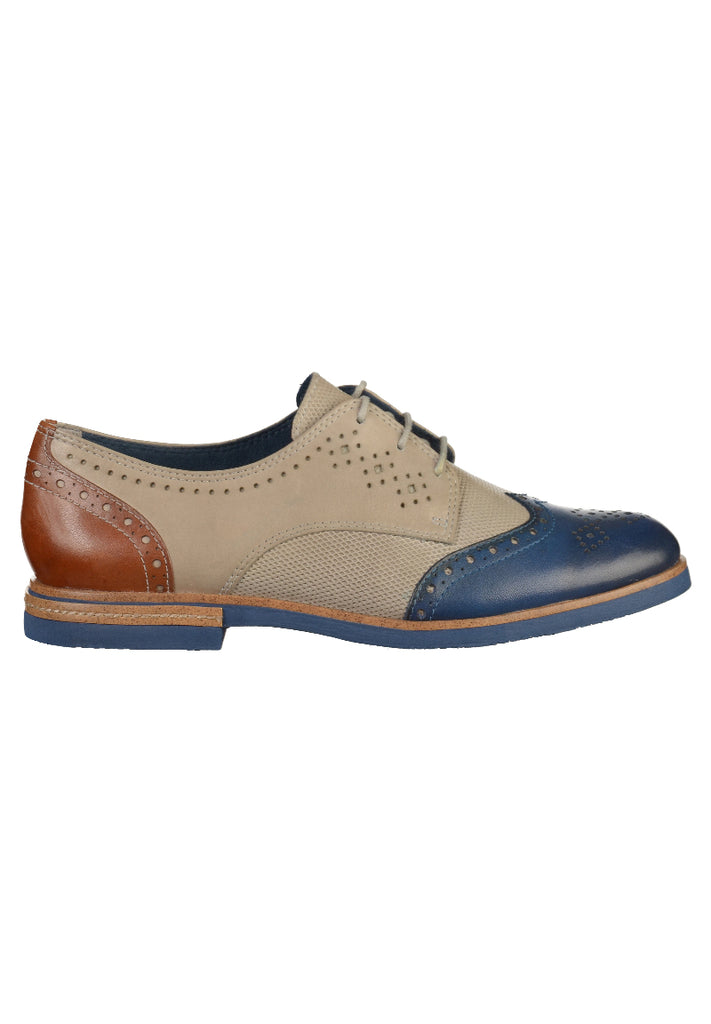 Tamaris Halbschuhe Leder Hellgrau - surf4shoes