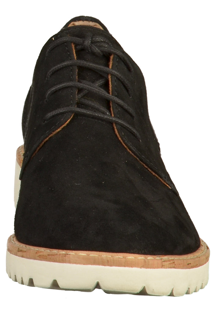 Tamaris Halbschuhe Leder Schwarz - surf4shoes