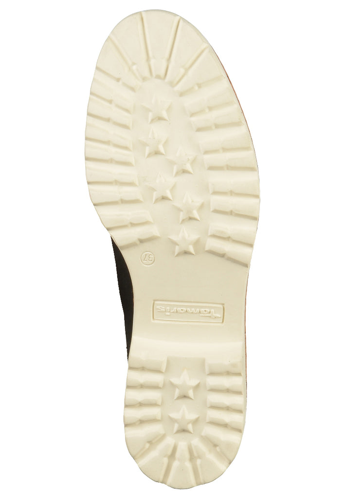 Tamaris Halbschuhe Leder Schwarz - surf4shoes