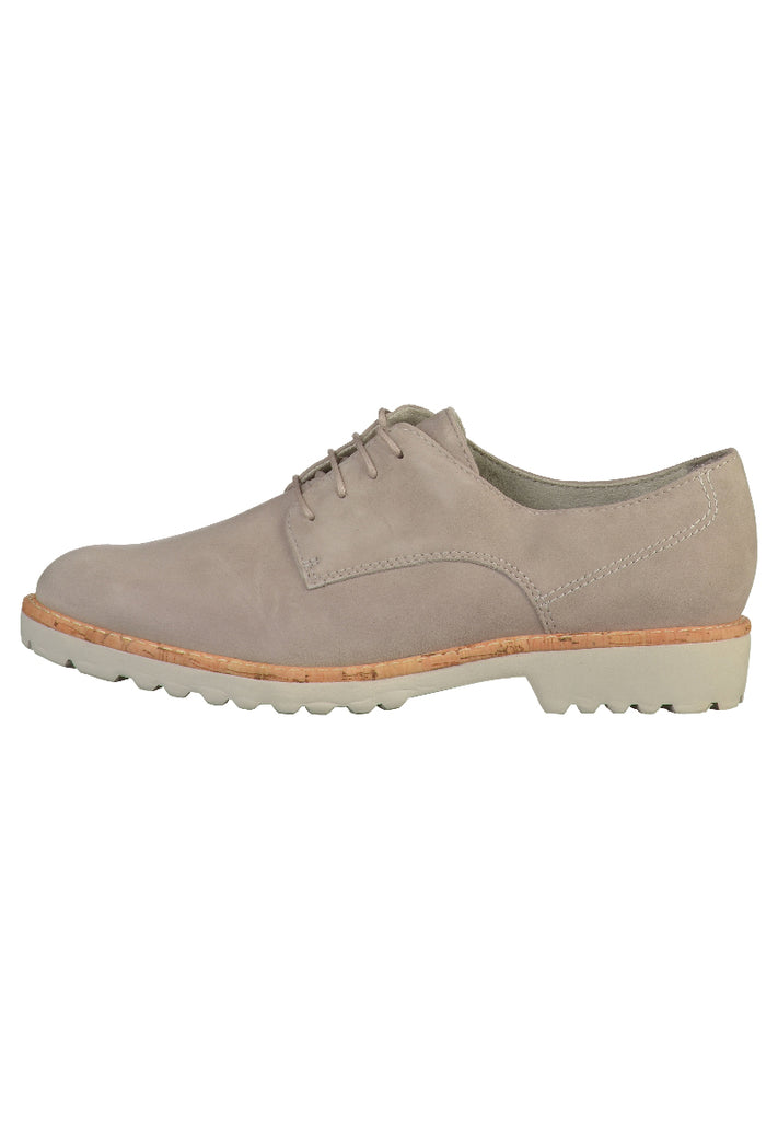 Tamaris Halbschuhe Leder Hellgrau - surf4shoes