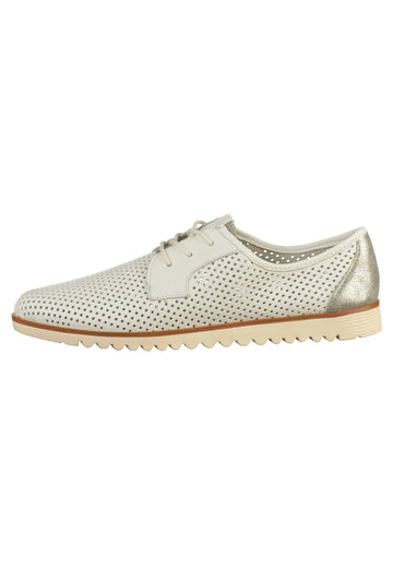 Tamaris Halbschuhe Leder Weiß - surf4shoes