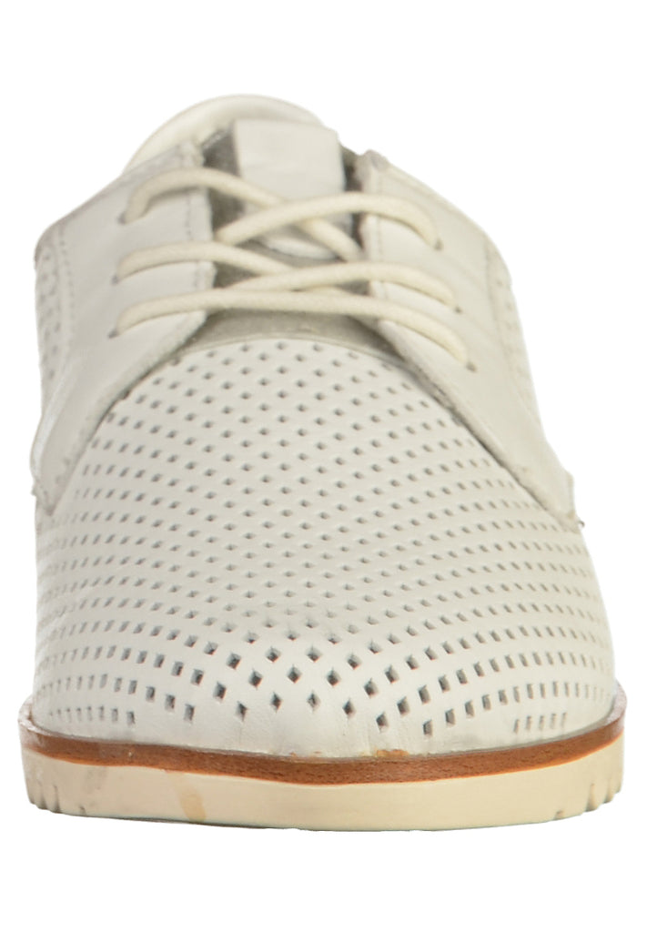 Tamaris Halbschuhe Leder Weiß - surf4shoes