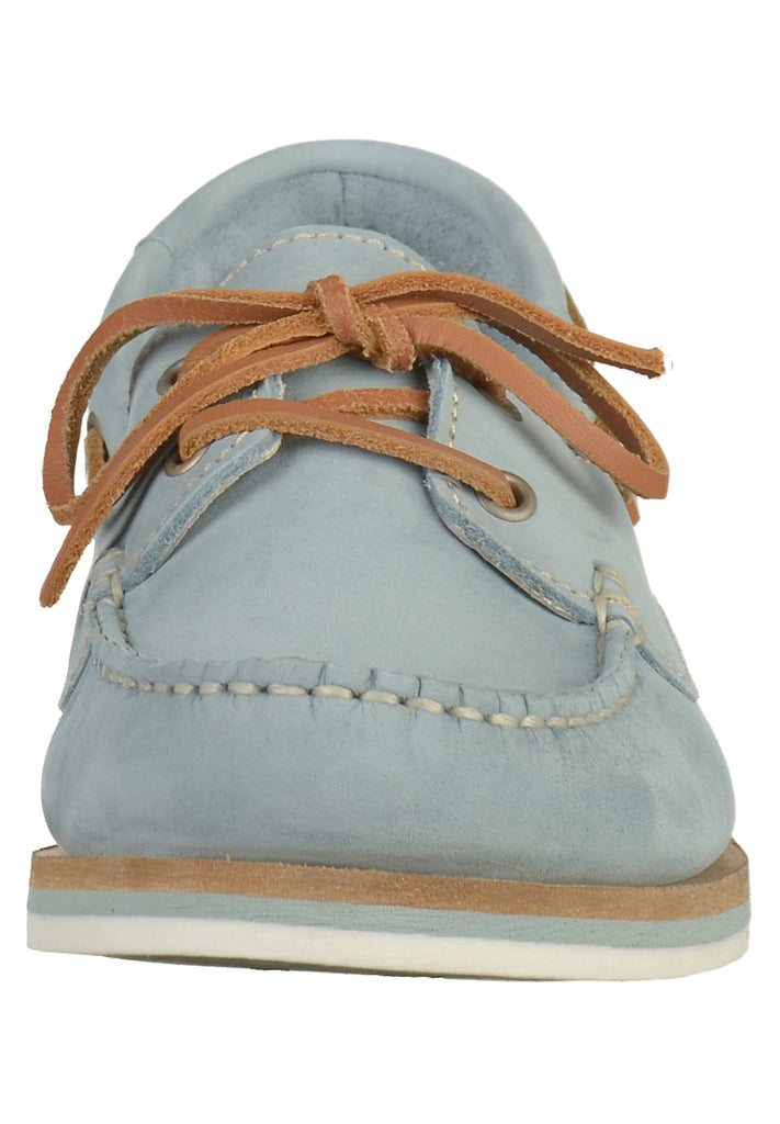 Tamaris Halbschuhe Leder Hellblau - surf4shoes