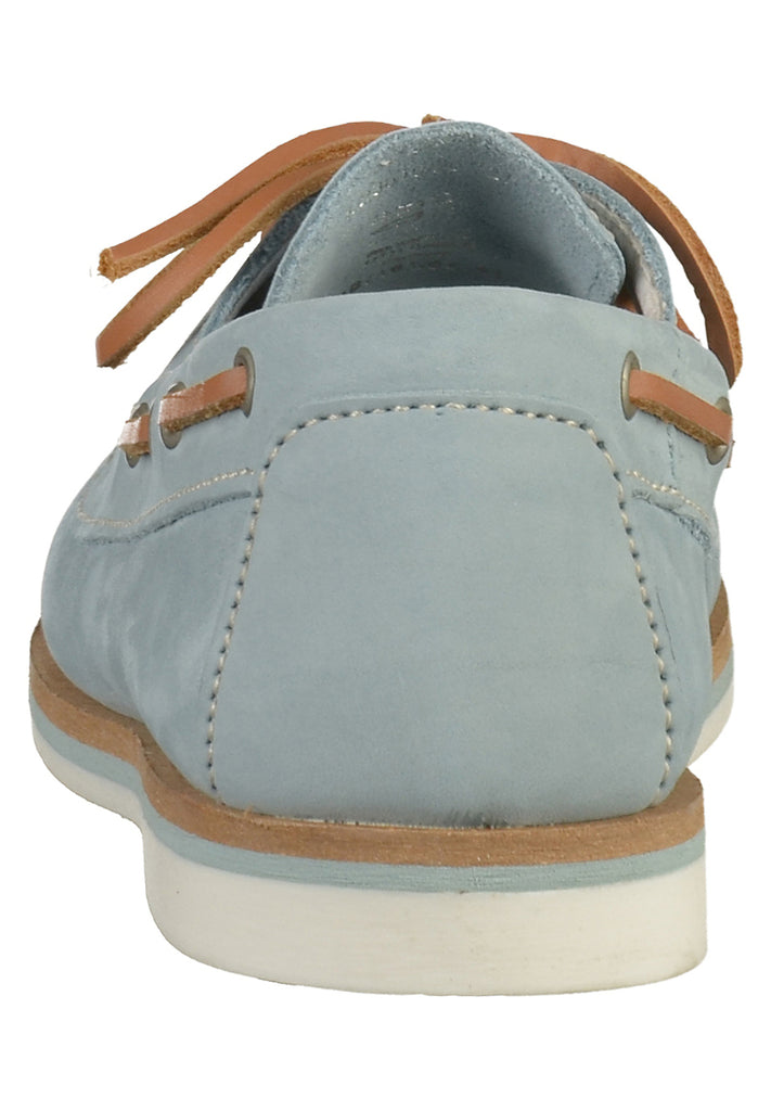 Tamaris Halbschuhe Leder Hellblau - surf4shoes