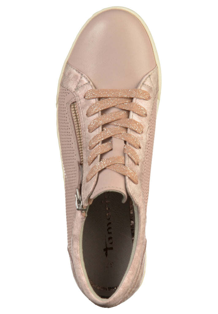 Tamaris Sneaker Leder Rose - surf4shoes