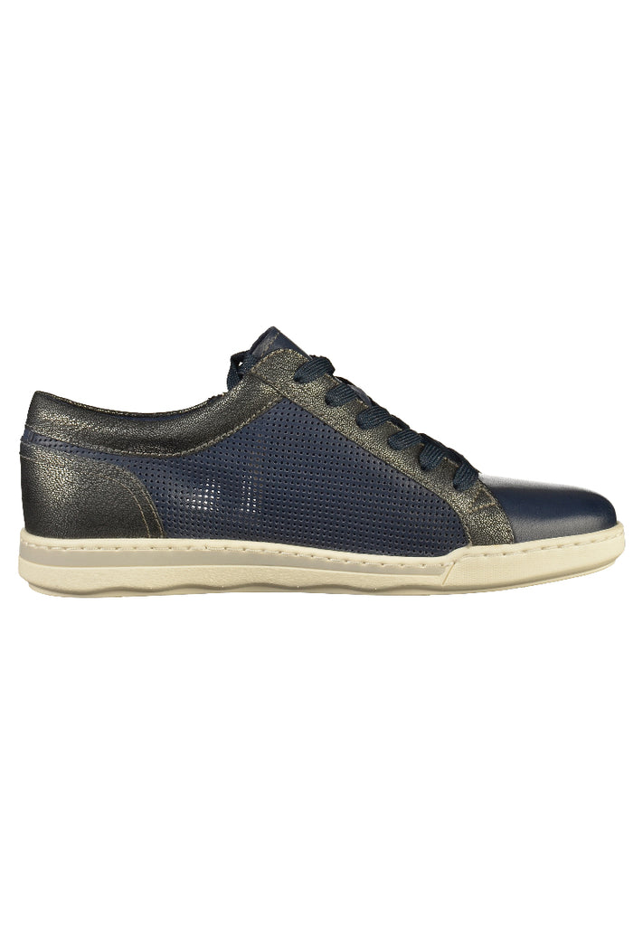 Tamaris Sneaker Leder Navy - surf4shoes