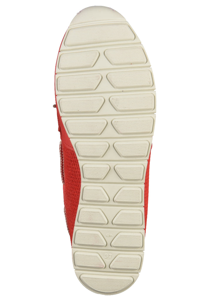 Tamaris Halbschuhe Leder Rot - surf4shoes
