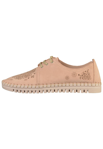 Tamaris Halbschuhe Leder Rosa - surf4shoes