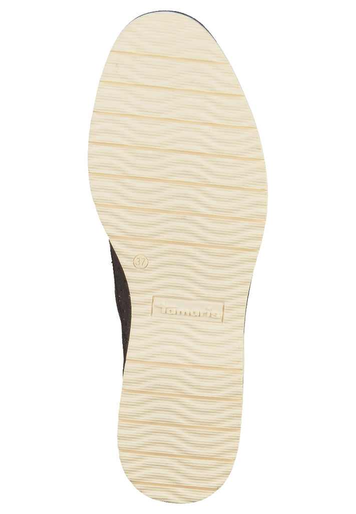 Tamaris Halbschuhe Lederimitat Silber - surf4shoes