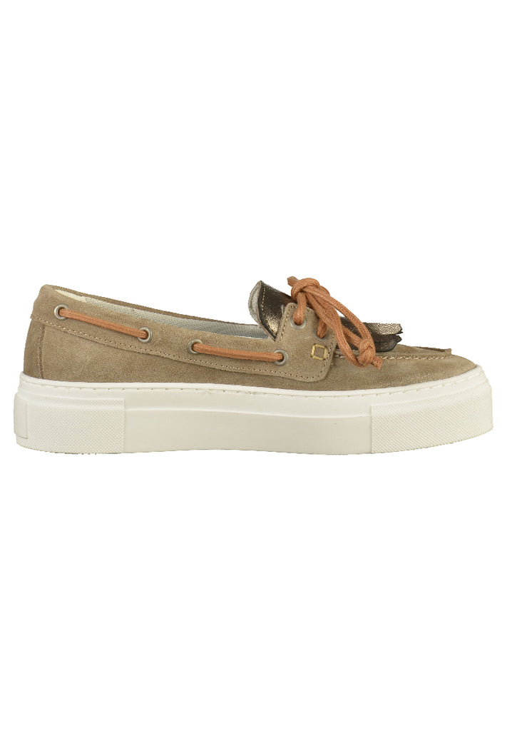 Tamaris Halbschuhe Leder Braun - surf4shoes