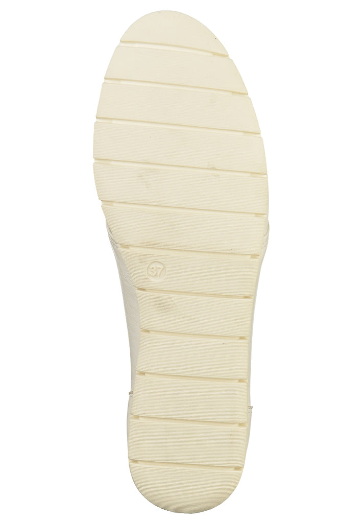 Tamaris Halbschuhe Leder Weiß - surf4shoes