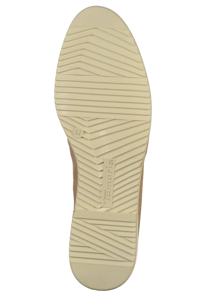 Tamaris Slipper Leder/Synthetik Antelope - surf4shoes