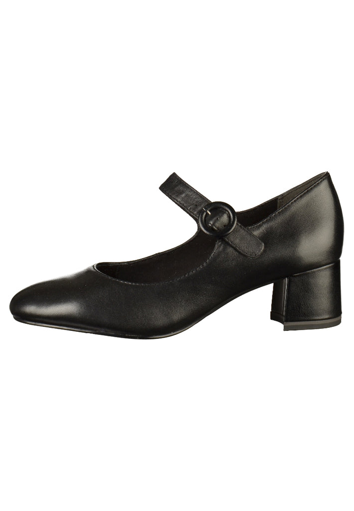 Tamaris Pumps Leder Schwarz - surf4shoes