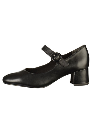 Tamaris Pumps Leder Schwarz - surf4shoes