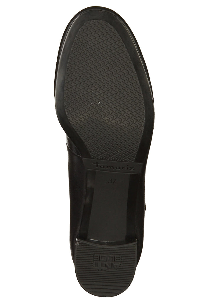 Tamaris Pumps Leder Schwarz - surf4shoes