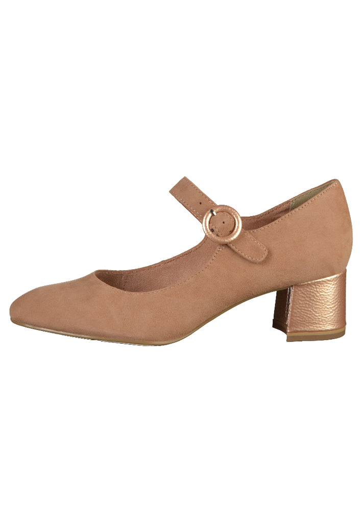 Tamaris Pumps Leder Rose - surf4shoes
