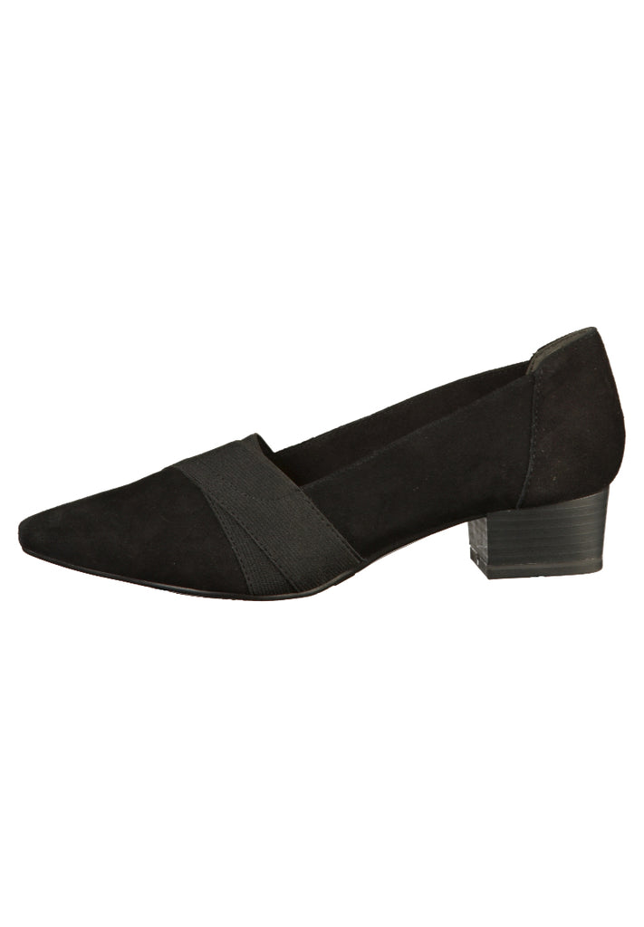 Tamaris Pumps Leder Schwarz - surf4shoes