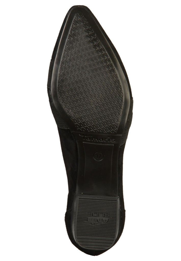 Tamaris Pumps Leder Schwarz - surf4shoes