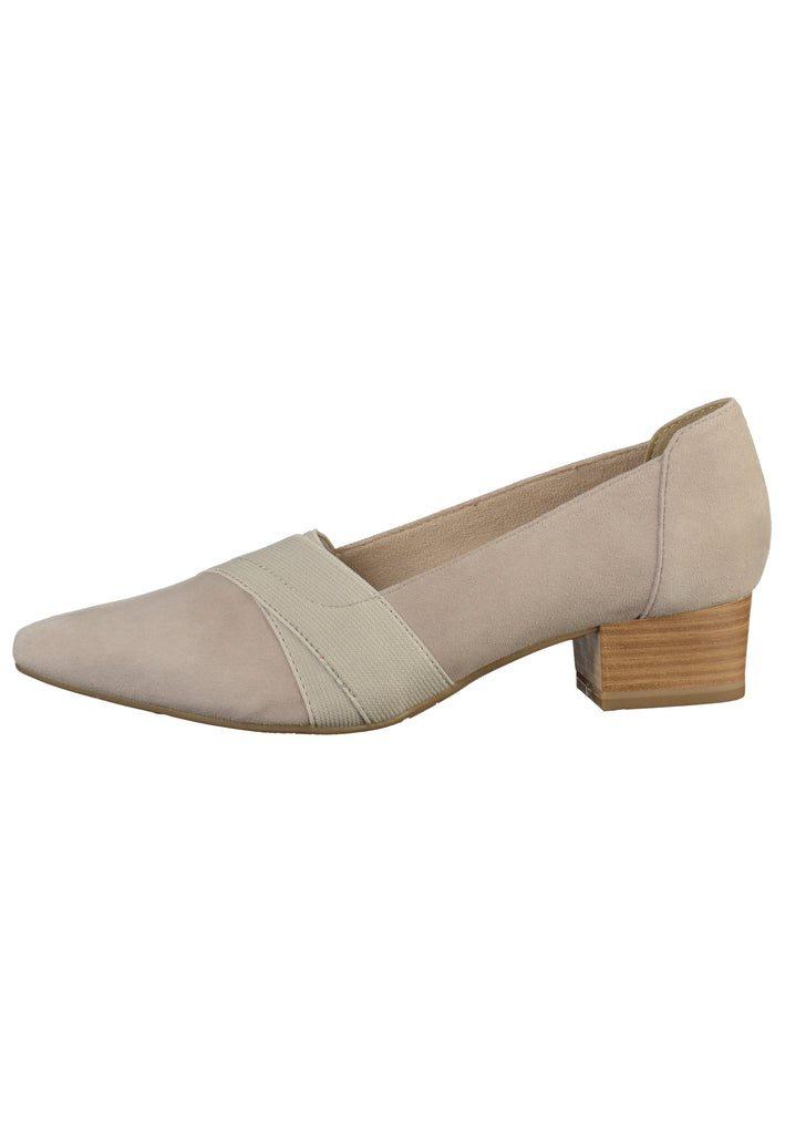Tamaris Pumps Leder Stone - surf4shoes