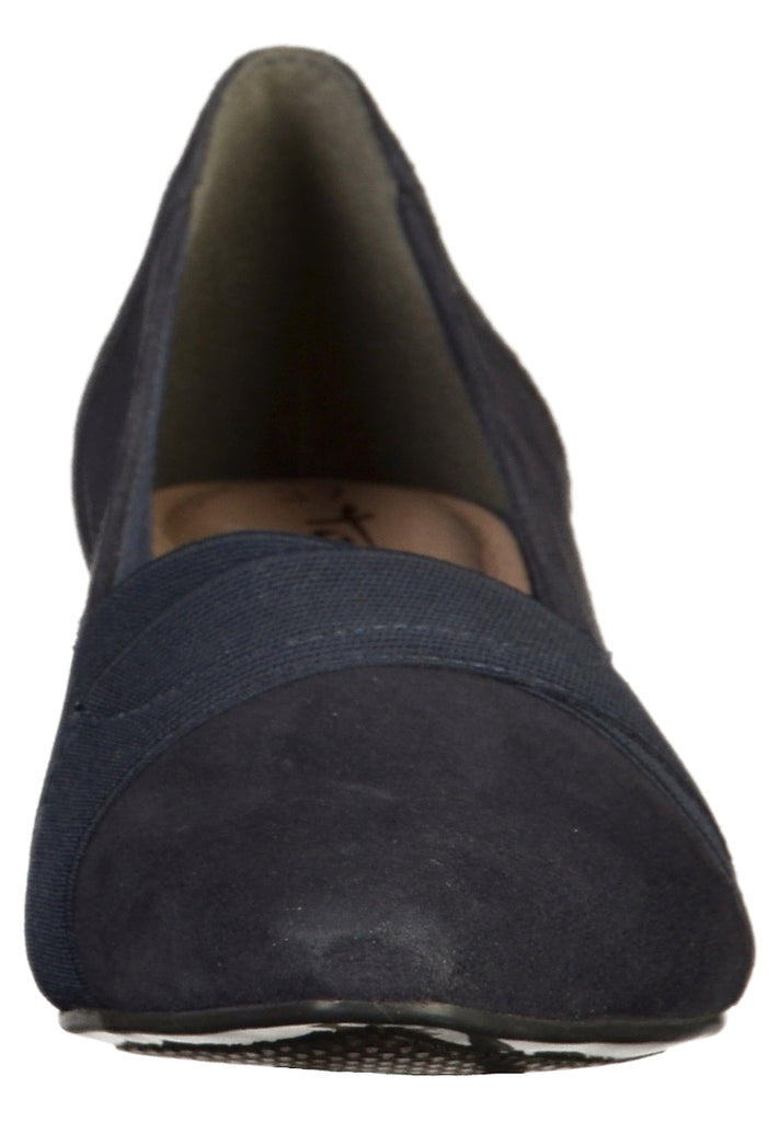 Tamaris Pumps Leder Navy - surf4shoes
