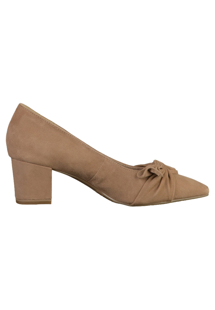 Tamaris Pumps Leder Taupe - surf4shoes