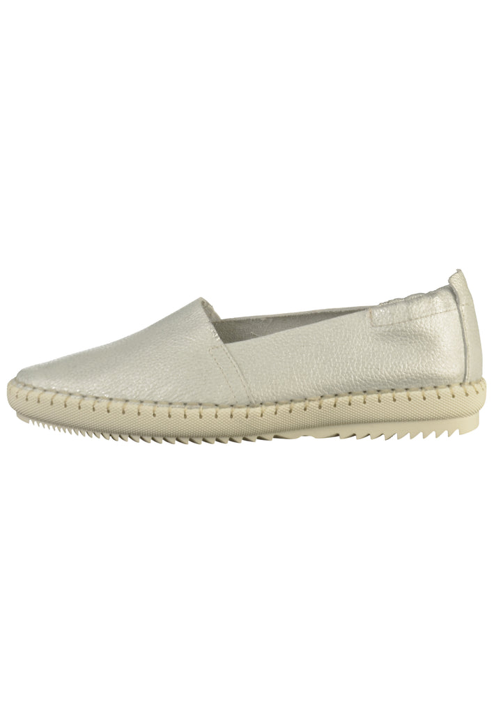 Tamaris Slipper Leder Weiß - surf4shoes