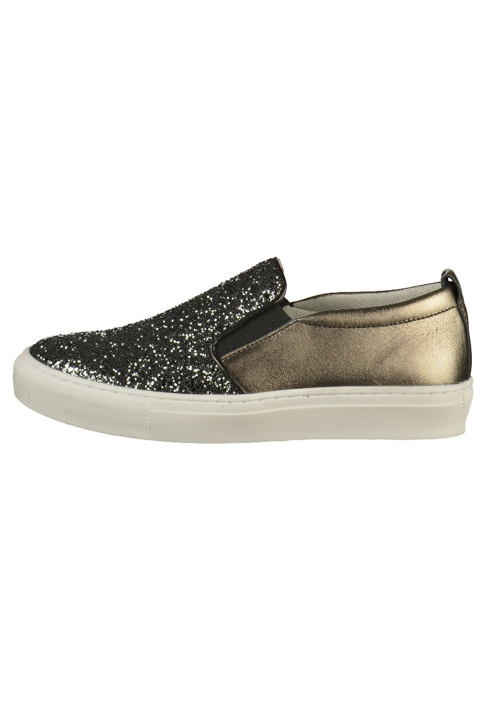 Tamaris Slipper Leder/Synthetik Platinum - surf4shoes