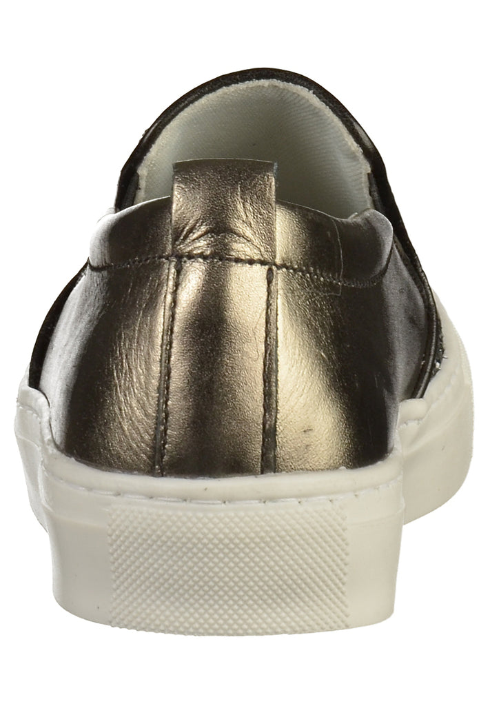 Tamaris Slipper Leder/Synthetik Platinum - surf4shoes