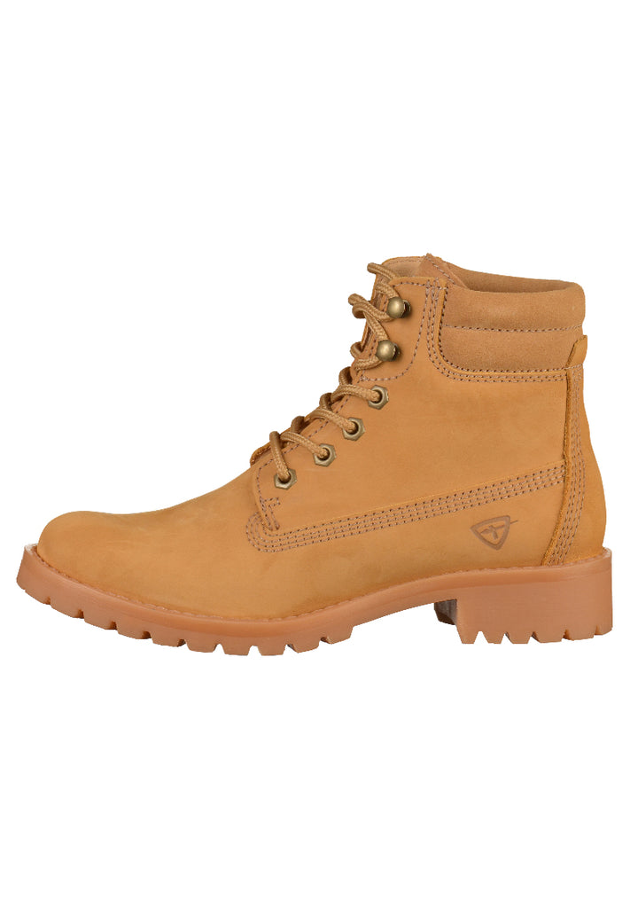 Tamaris Stiefelette Leder Gelb - surf4shoes