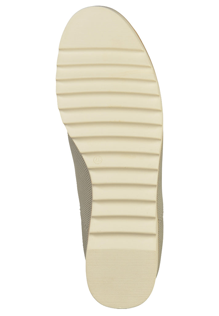 Tamaris Stiefelette Leder Hellgrau - surf4shoes