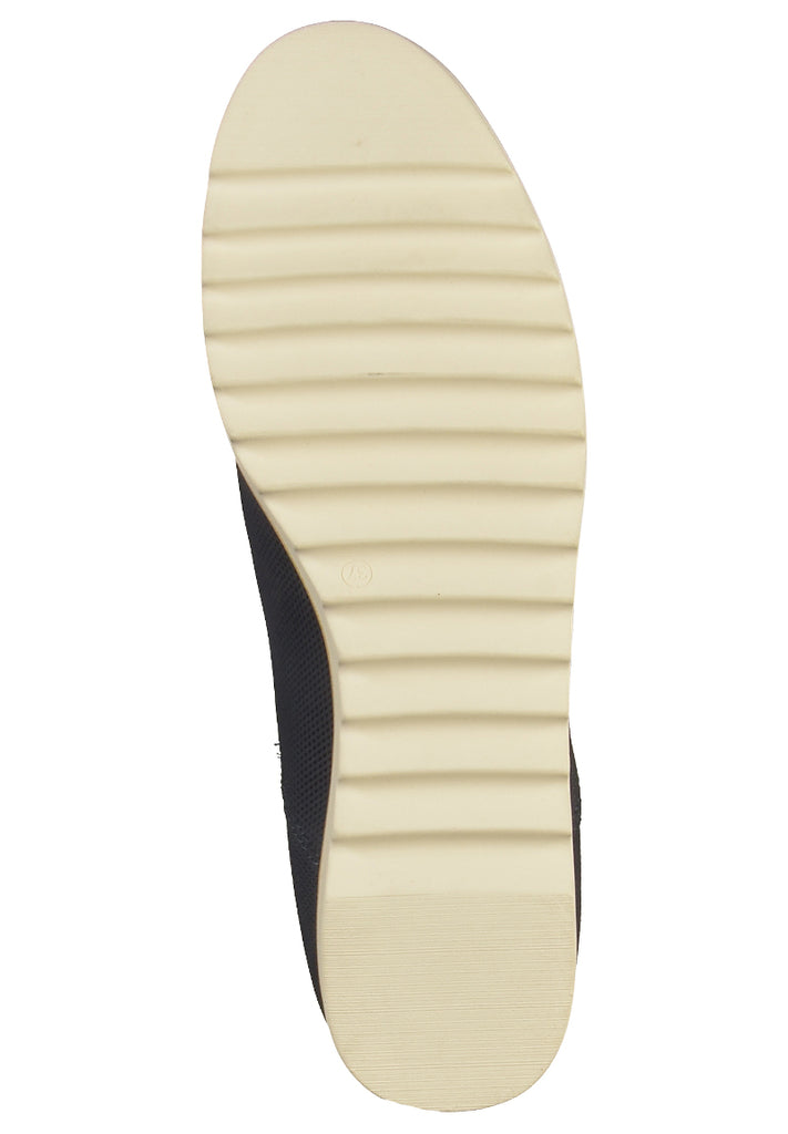 Tamaris Stiefelette Leder Navy - surf4shoes