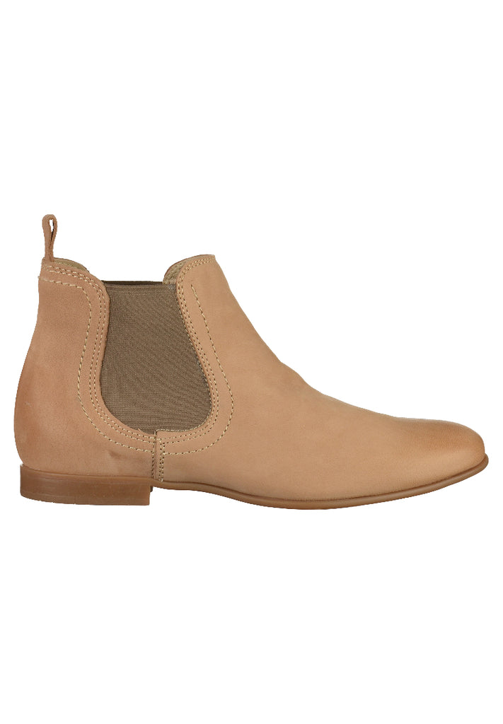 Tamaris Stiefelette Leder/Textil Sand - surf4shoes