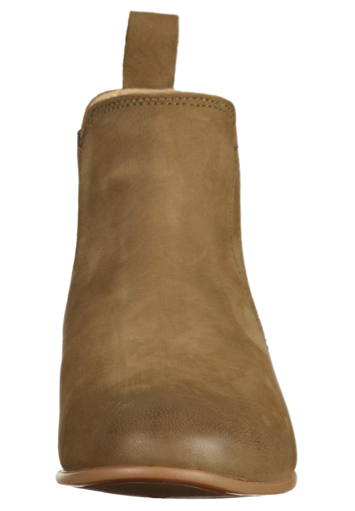 Tamaris Stiefelette Leder Oliv - surf4shoes