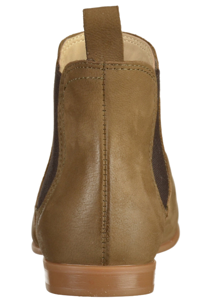 Tamaris Stiefelette Leder Oliv - surf4shoes