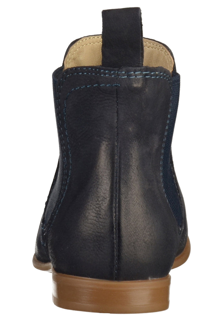 Tamaris Stiefelette Leder Navy - surf4shoes