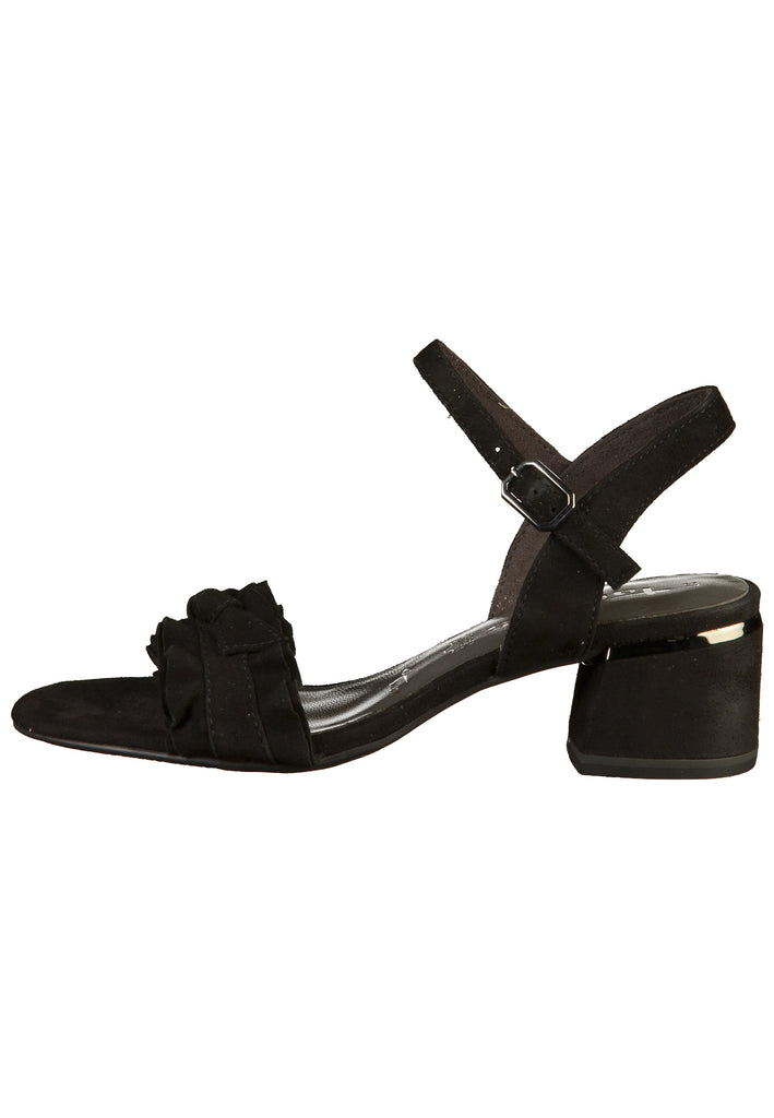 Tamaris Sandalen Leder Schwarz - surf4shoes